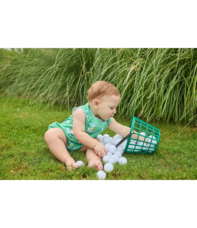 Little English Blue Paws on Par Bubble