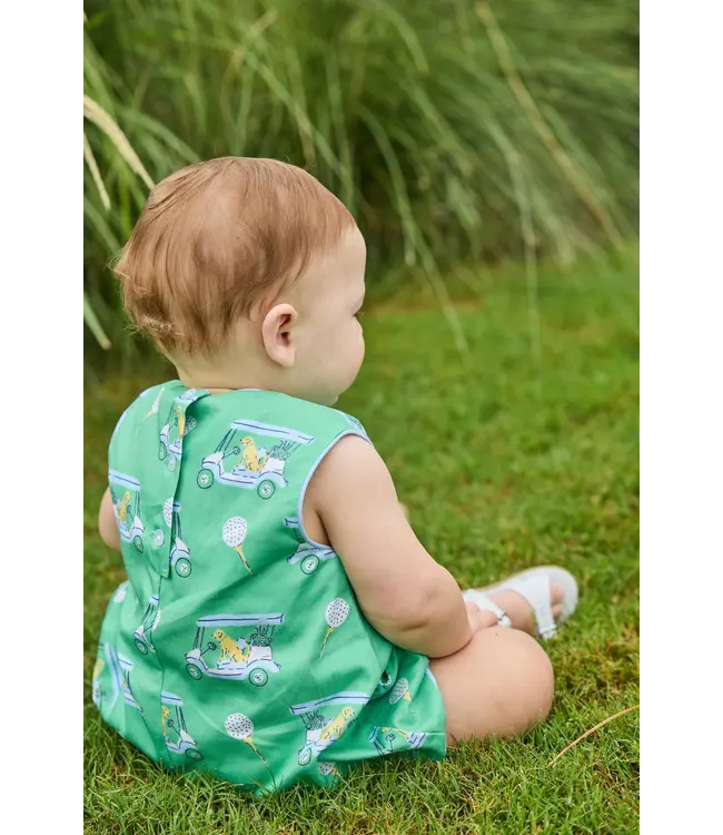 Little English Blue Paws on Par Bubble