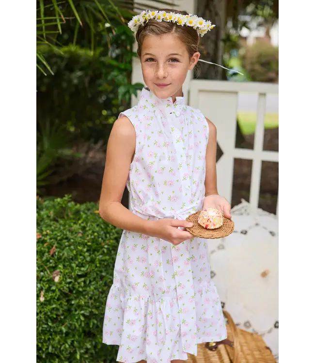 Little English Meriwether Floral Sleeveless Amore Dress