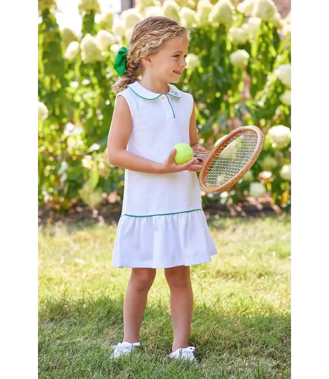 Little English Sleeveless Polo Dress