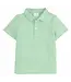 Little English Green Stripe S/S Polo