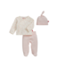 Magnetic Me Tiny Tides Pink Organic Cotton Kimono Set