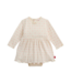 Magnetic Me Heart & Bow Pointelle Bodysuit Dress