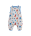 Magnetic Me Deep Chic Blue S/S Pocket Romper