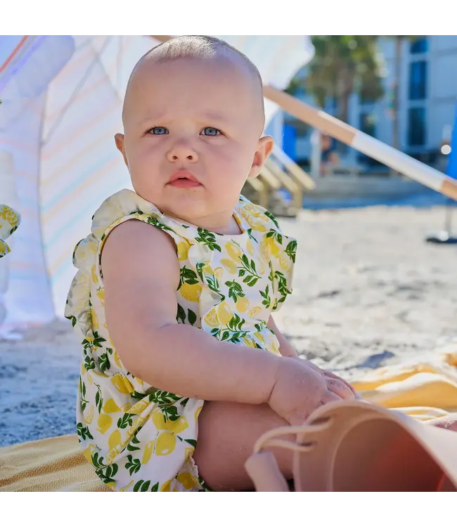 Magnificent Baby Simply The Zest Flutter Romper