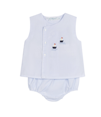 Feltman Brothers Blue Nautical Diaper Set