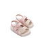 Mini Melissa Pink/Beige Cozy Slides Baby