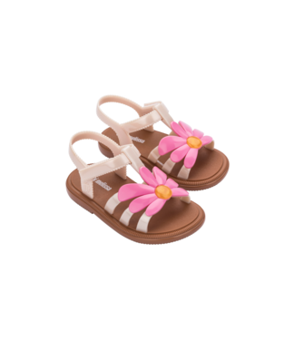 Mini Melissa Brown/Pink Hip Bloomy Baby