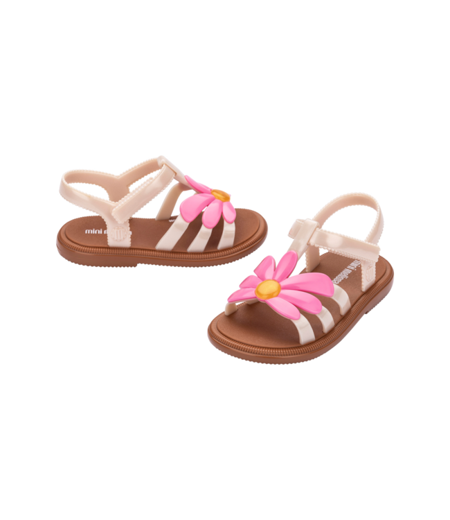 Mini Melissa Brown/Pink Hip Bloomy Baby