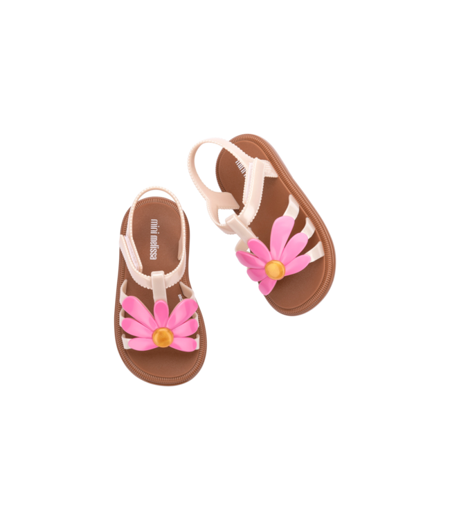 Mini Melissa Brown/Pink Hip Bloomy Baby