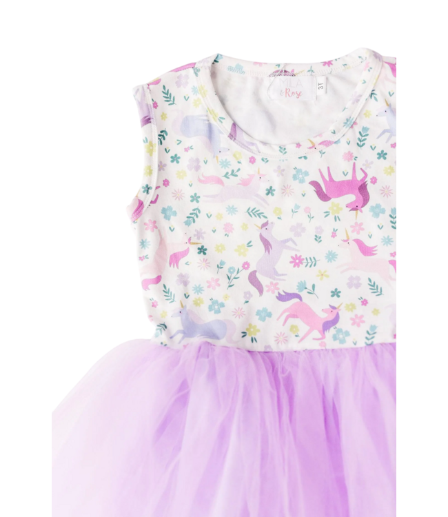 Mila & Rose Magical Unicorn Tank Tutu Dress