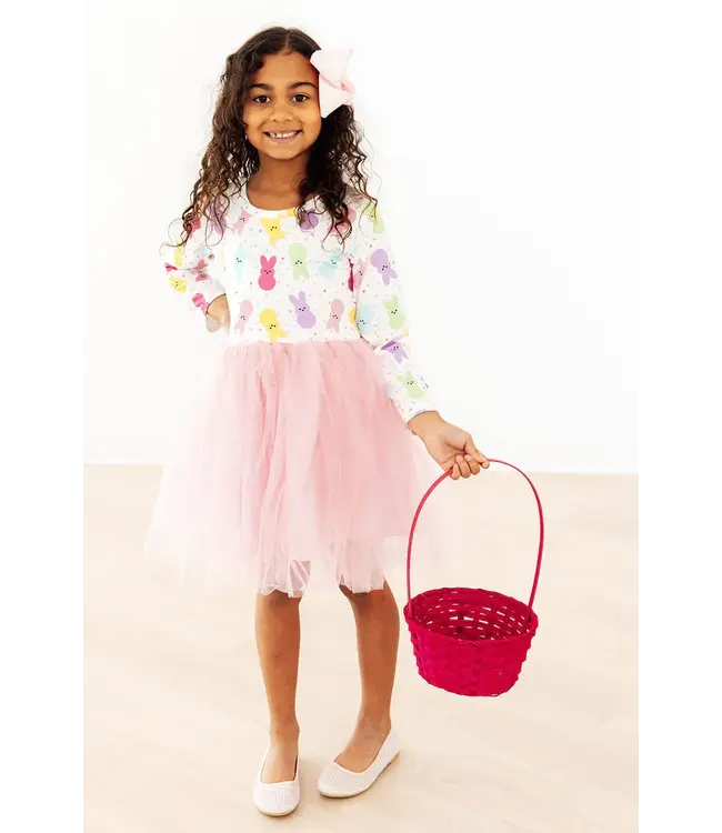 Mila & Rose Bunny Treats L/S Tutu Dress