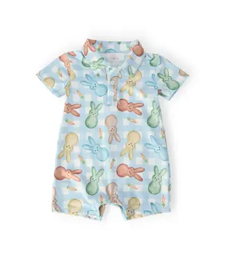 Mila & Rose Carrot Patch Polo Shorty One Piece