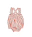Mila & Rose Sweet & Sunny Ruffle Cross Back Romper