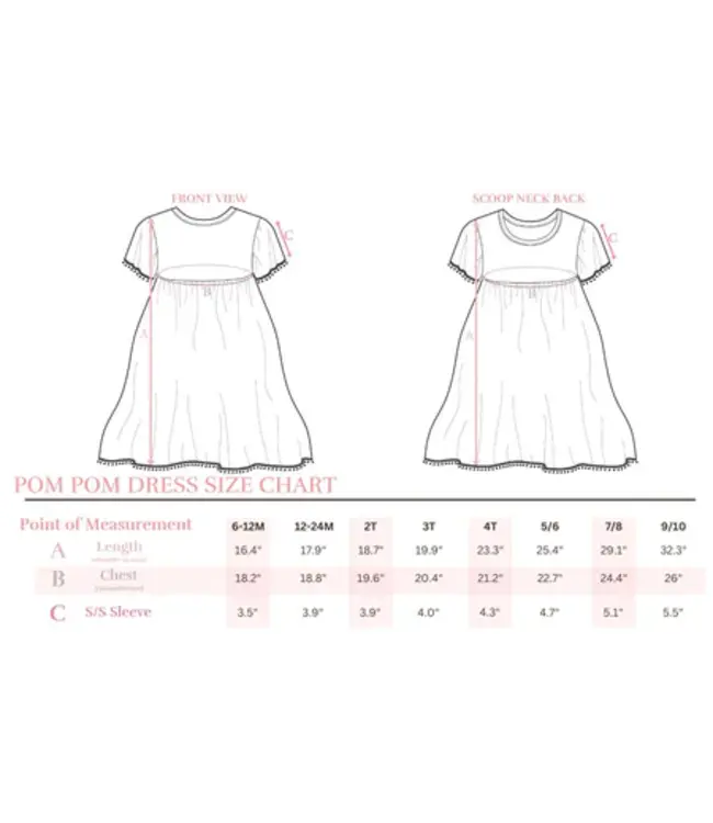 Mila & Rose Fun Floaties Pom Pom Dress