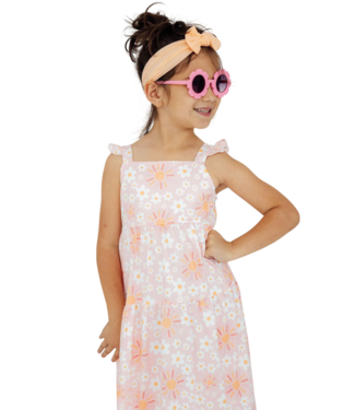 Mila & Rose Sweet & Sunny Ruffle Maxi Dress