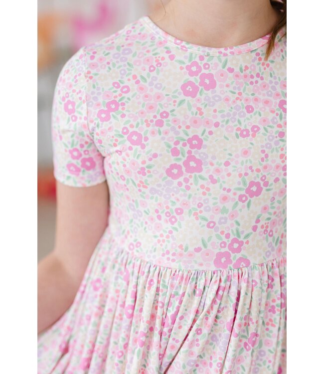 Mila & Rose Blooming Beauty S/S Pocket Twirl Dress