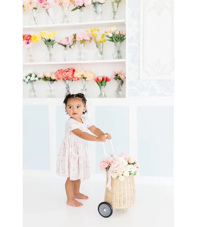 Mila & Rose Blooming Beauty S/S Pocket Twirl Dress