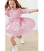 Little Bow Peeps 3/4 Sleeve Ruffle Twirl Dress