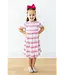 Mila & Rose Pastel Stripes S/S Pocket Twirl Dress