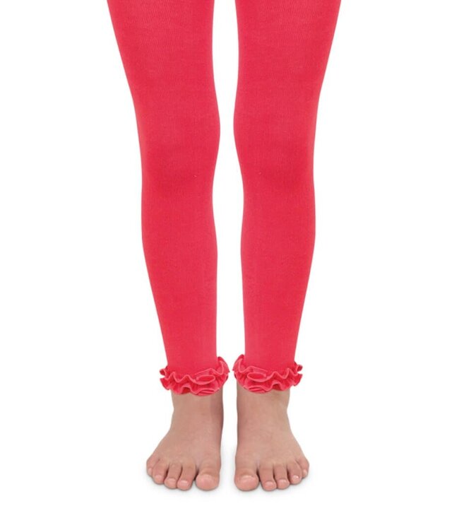 Jefferies Socks Footless Ruffle Tights