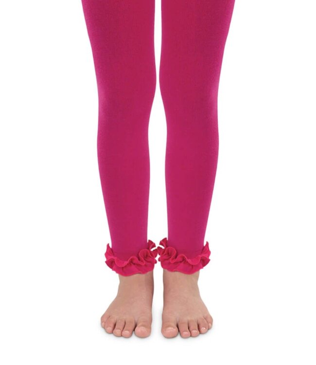 Jefferies Socks Footless Ruffle Tights