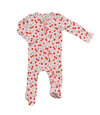 dear perli Sweetheart Cherries Footie