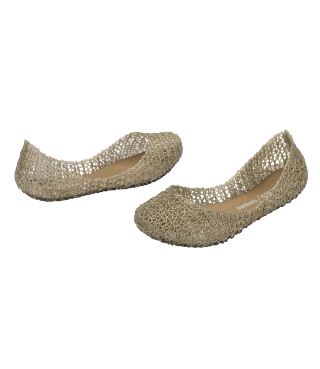 Mini Melissa Gold Glitter Mini Melissa Campana Papel