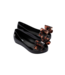 Mini Melissa Ultragirl Classic Bow Black/Tortoise Shell Shoe