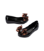 Mini Melissa Ultragirl Classic Bow Black/Tortoise Shell Shoe