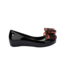 Mini Melissa Ultragirl Classic Bow Black/Tortoise Shell Shoe
