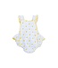 Angel Dear Ivory Lovely Lemons Ric Rac Ruffle Sunsuit