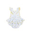 Angel Dear Ivory Lovely Lemons Ric Rac Ruffle Sunsuit