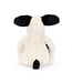 Jellycat Bashful Black/Cream Puppy Original Medium
