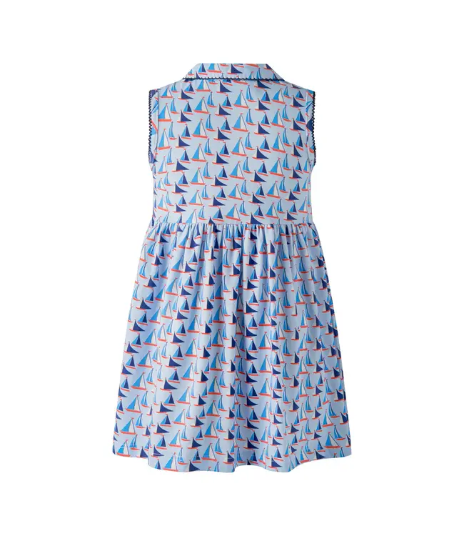 Rachel Riley Sailboat Jersey Dress