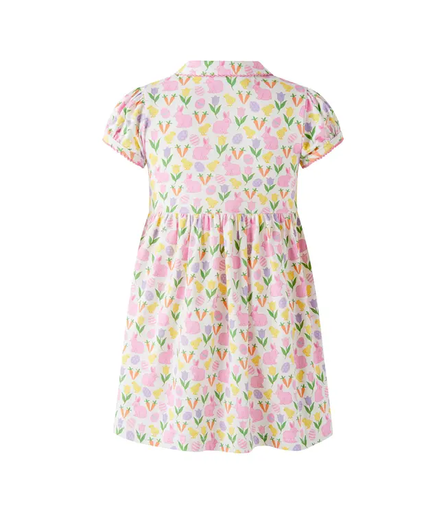 Rachel Riley Spring Meadows Jersey Dress