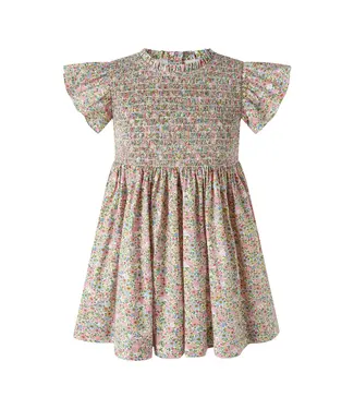 Rachel Riley Floral Ruched Dress