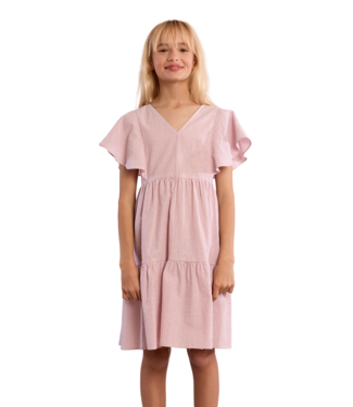 Molly Bracken Old Pink Woven Dress