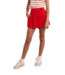 Red Woven Shorts