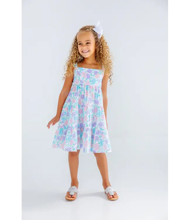 Beaufort Bonnet Glastonbury Blooms Tristen Tiered Dress