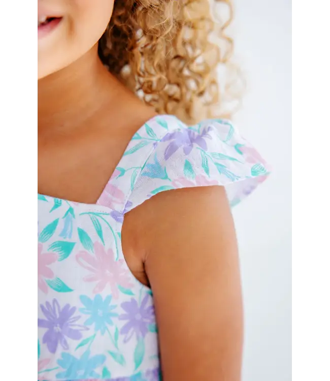 Beaufort Bonnet Glastonbury Blooms Tristen Tiered Dress