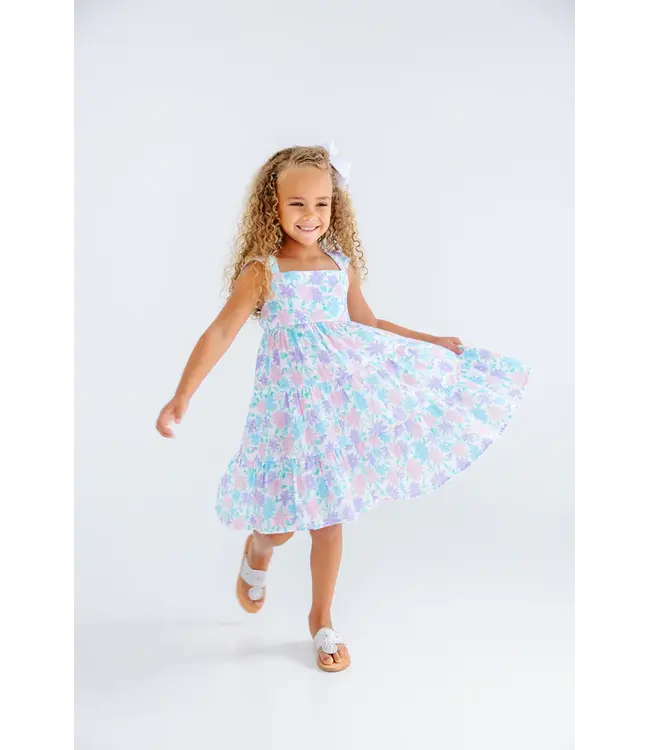 Beaufort Bonnet Glastonbury Blooms Tristen Tiered Dress