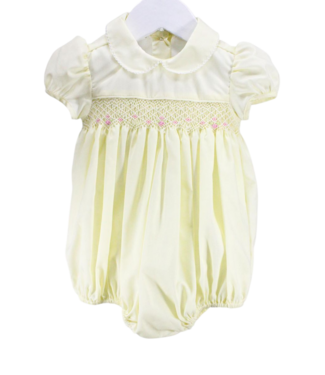 Baby Blessings White Over Yellow Renee Bubble