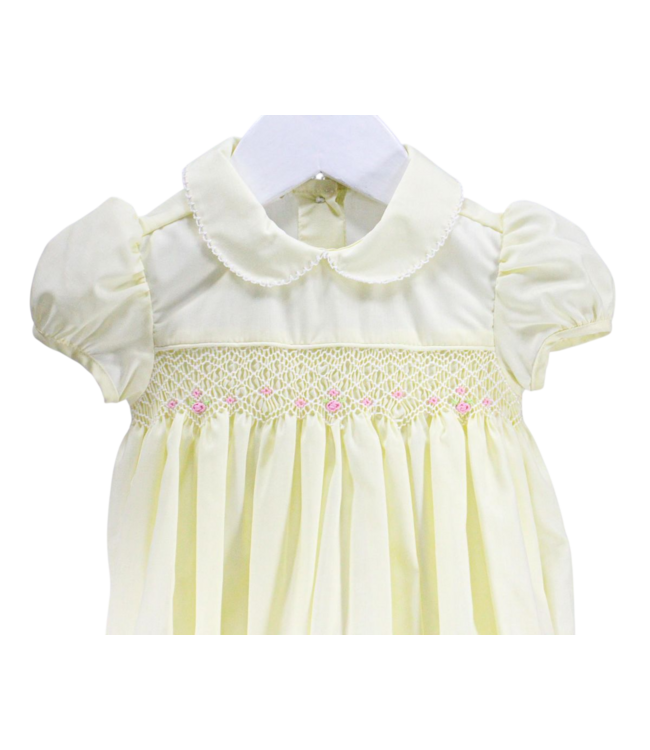 Baby Blessings White Over Yellow Renee Bubble