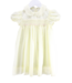 Baby Blessings White Over Yellow Renee Dress