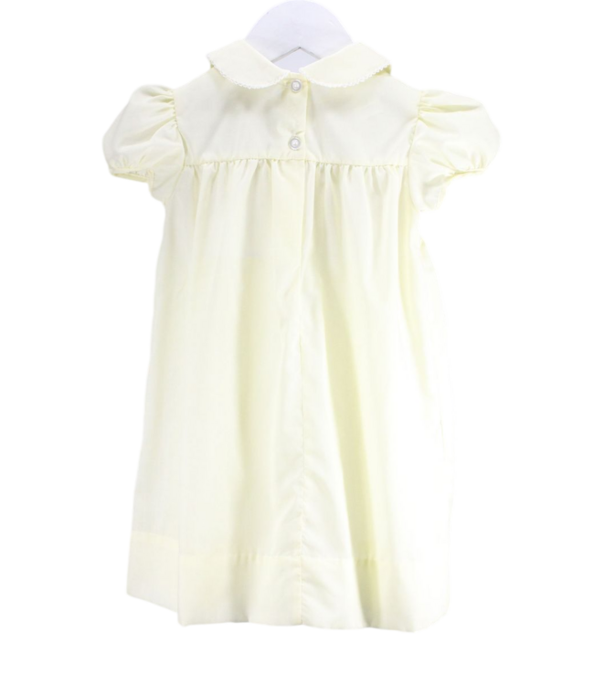 White Over Yellow Renee Dress