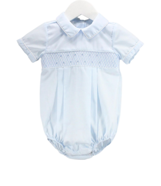 Baby Blessings White Over Lt. Blue Matthew Bubble