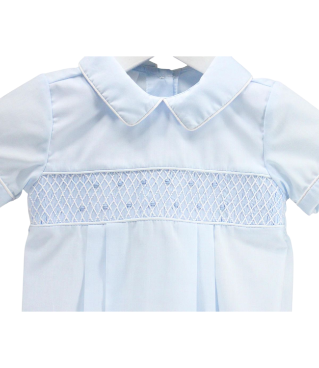 Baby Blessings White Over Lt. Blue Matthew Bubble