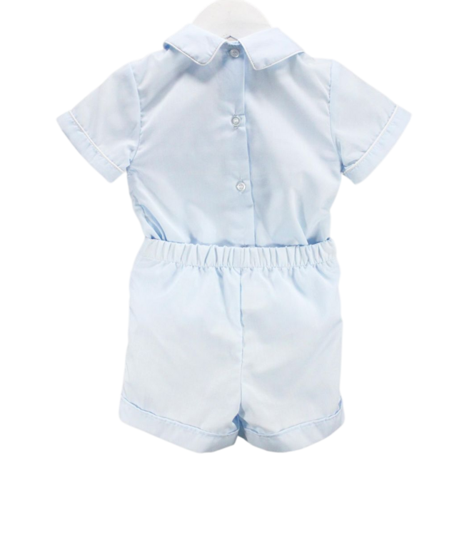 White Over Lt. Blue Matthew Set