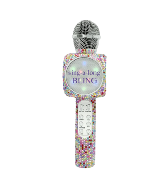Wireless Express Confetti Bling Sing A Long Microphone